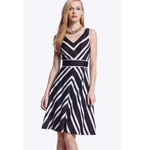 White House Black Market Striped Dress